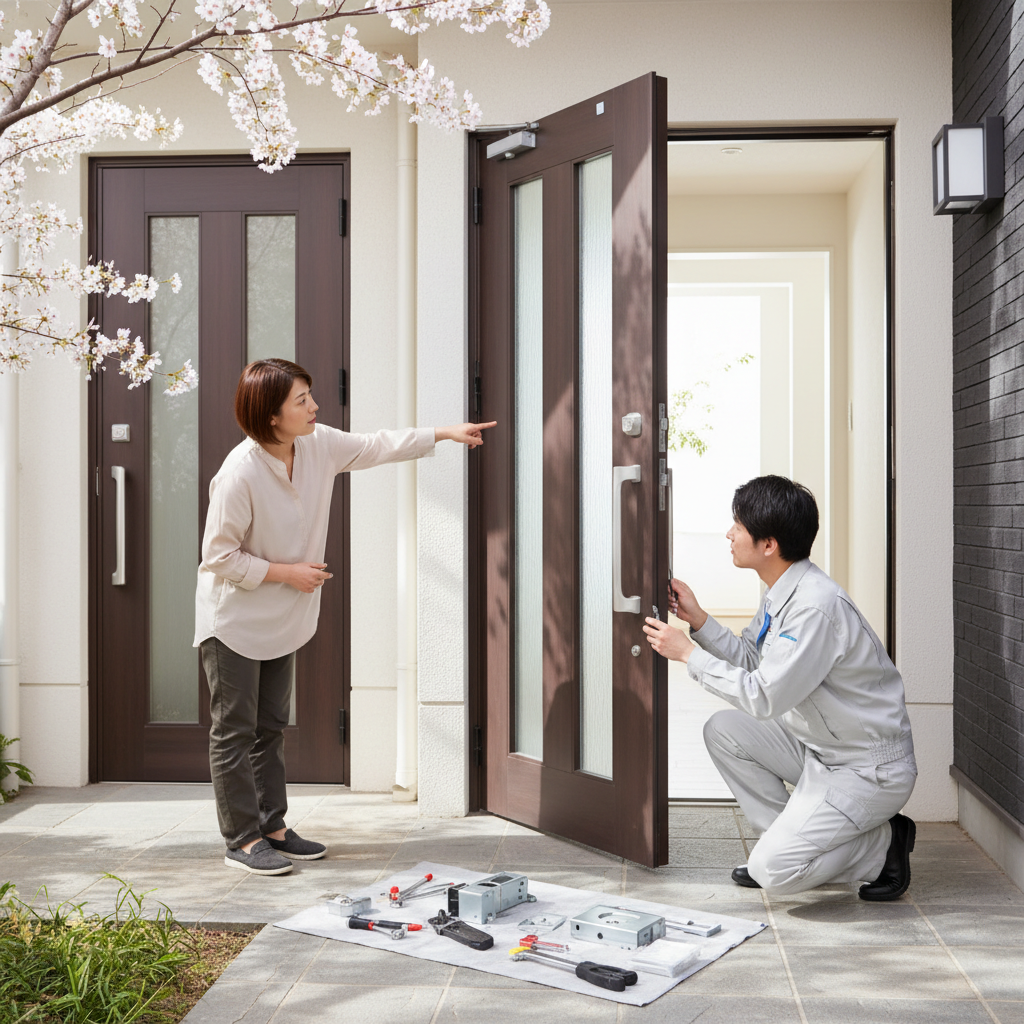 中央区松が丘でドアクローザー修理・交換が必要な理由と症状
