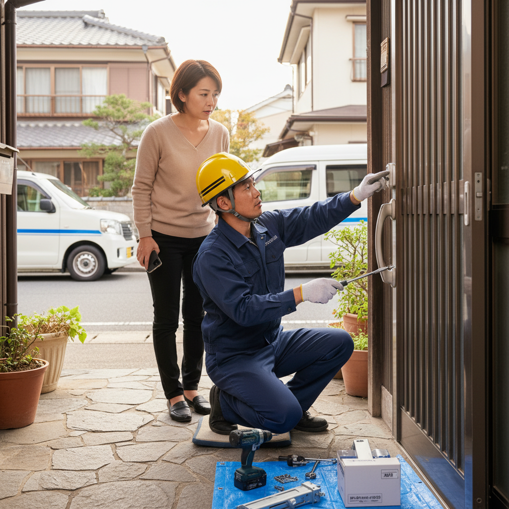中央区宮下本町でドアクローザー修理・交換！緊急時の対応と業者選び