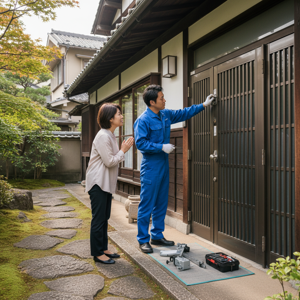 文京区小石川でのドアクローザー交換|原因と修理の重要性