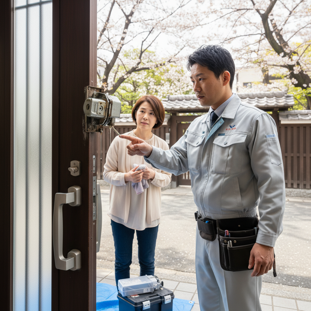 文京区千駄木でドアクローザー修理・交換が必要なケースとは？