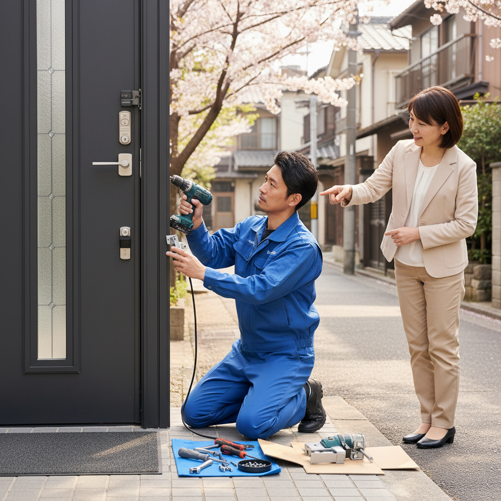 品川区南品川でのドアクローザー交換！業者選びと失敗回避