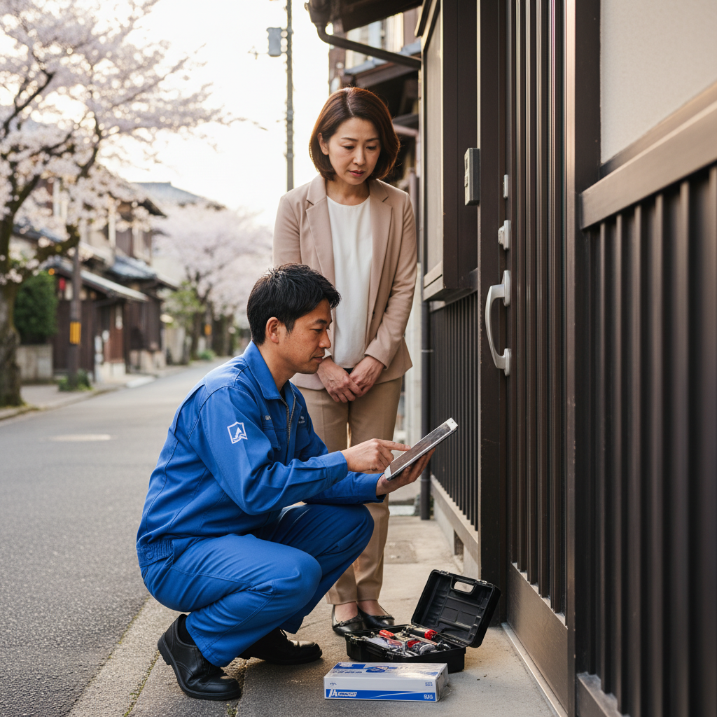 目黒区 青葉台で失敗しない！ドアクローザー交換業者の選び方