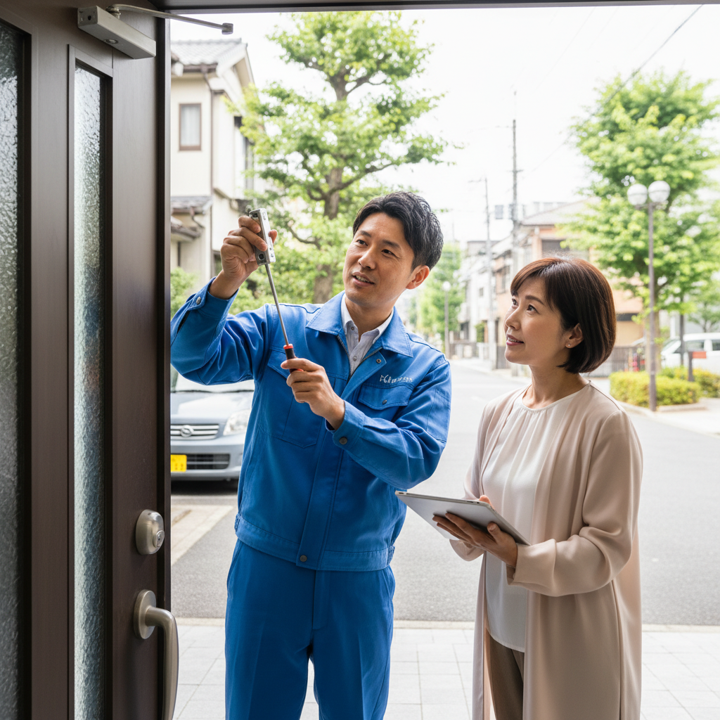 目黒区下目黒でドアクローザー修理・交換業者を選ぶコツ