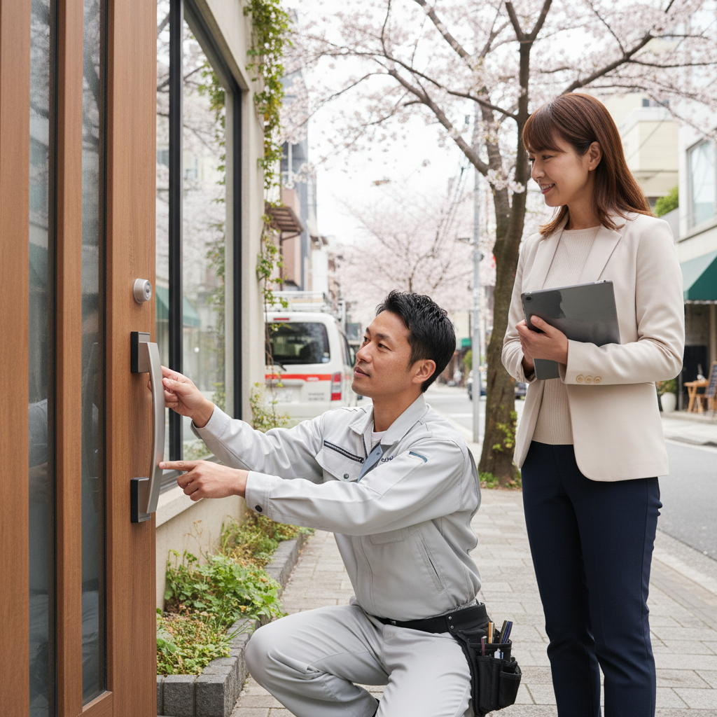 目黒区自由が丘でドアクローザー交換業者選び・失敗回避のポイント