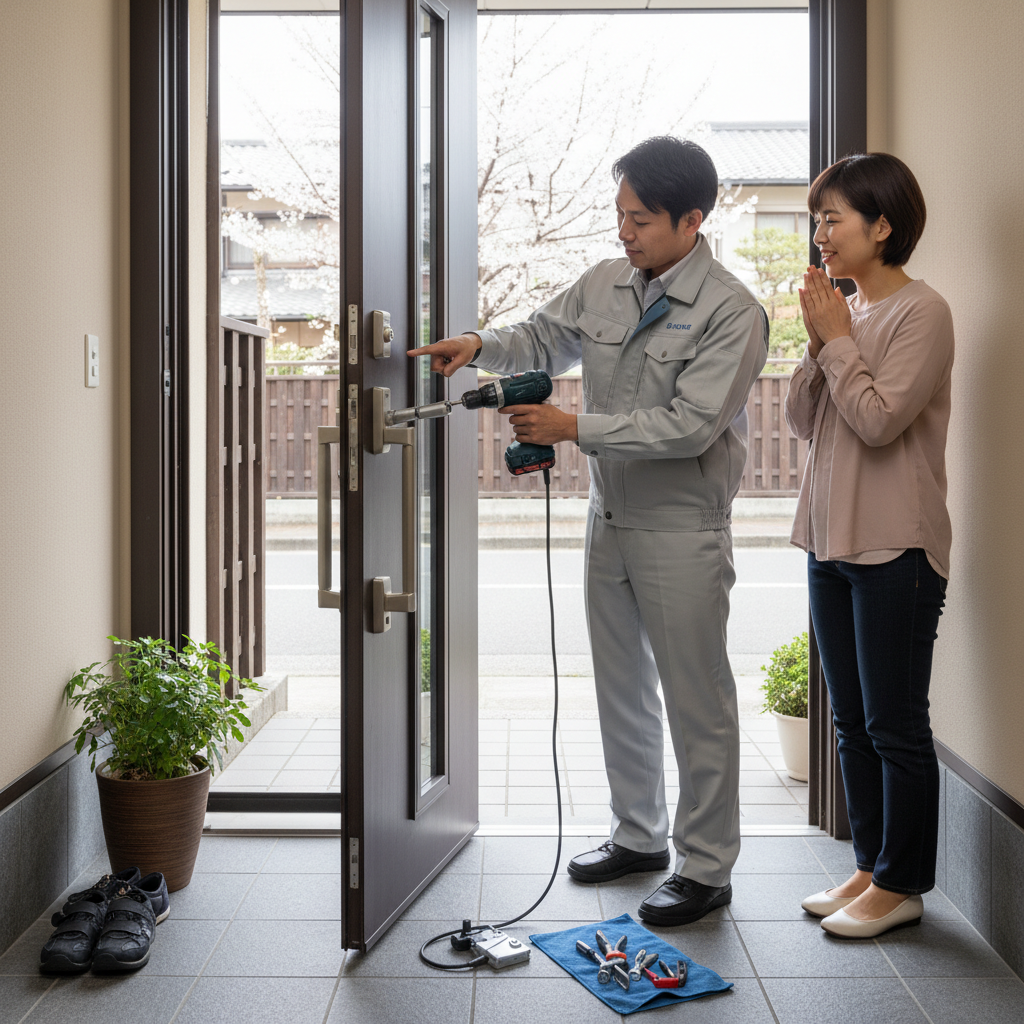 江東区石島でのドアクローザー交換:業者選びと失敗回避