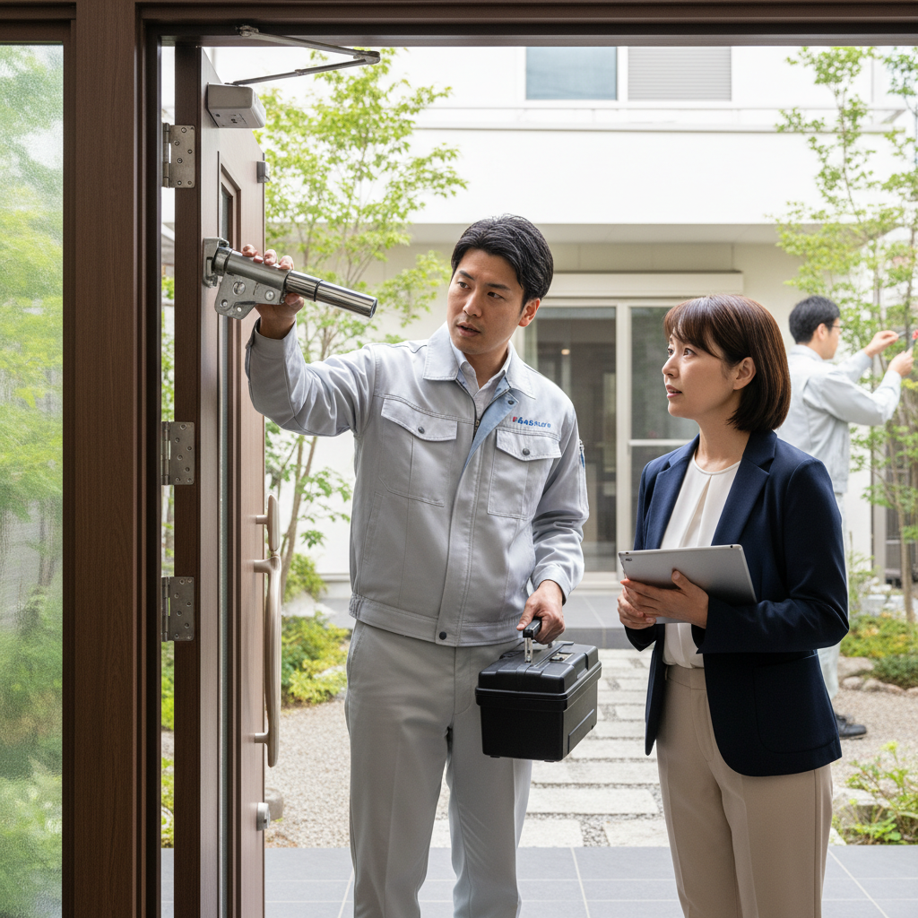 ドアクローザー交換:業者選びと失敗しないための注意点