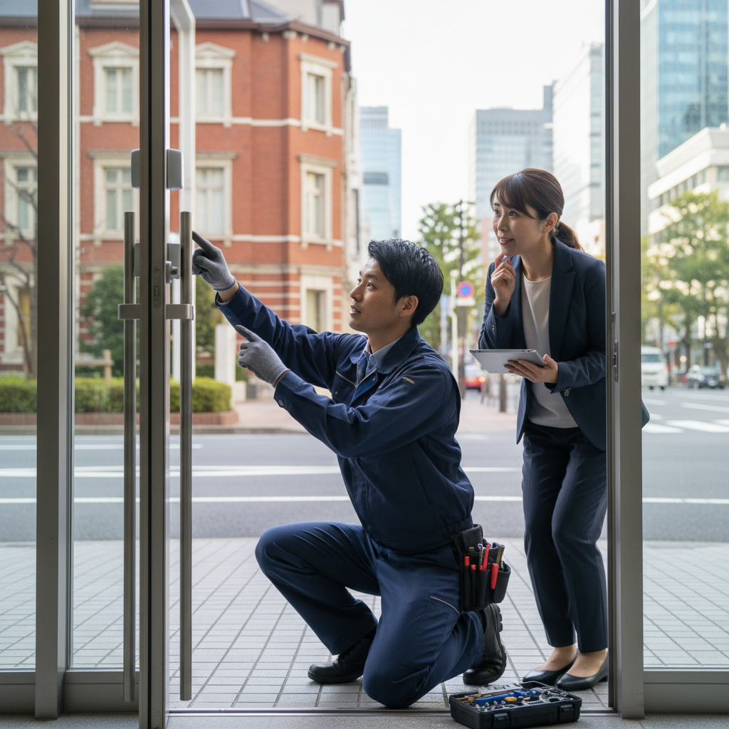 千代田区有楽町でドアクローザー交換業者を選ぶポイントと失敗回避