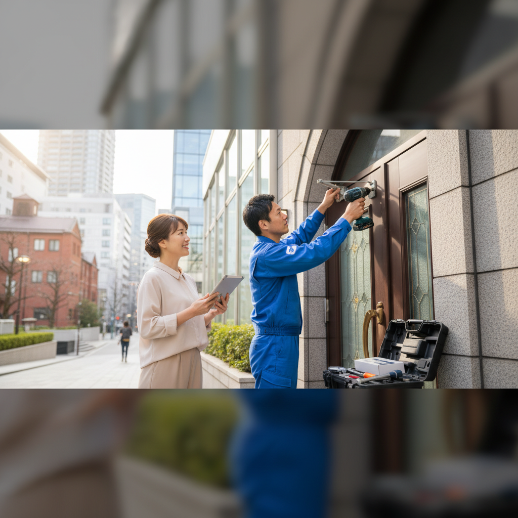 港区赤坂でのドアクローザー交換｜業者選びと失敗しないための注意点