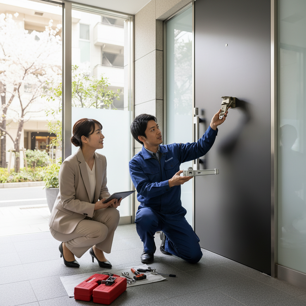 港区白金台でのドアクローザー交換業者選びと失敗回避