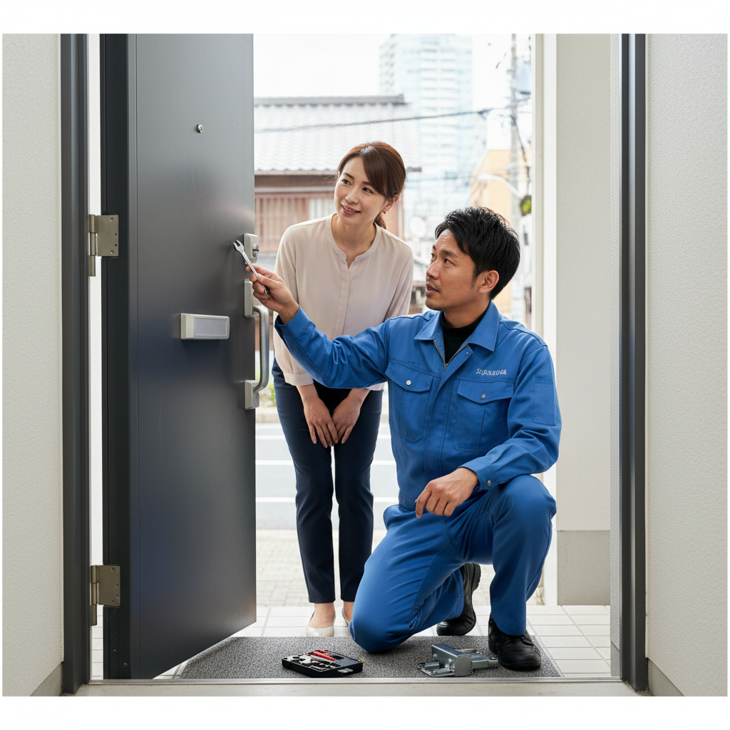 業者選びで失敗しない！港区新橋のドアクローザー交換
