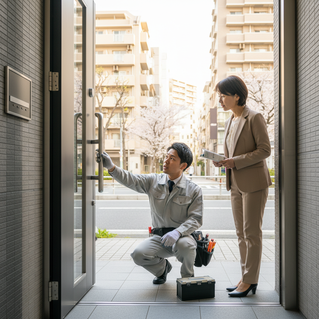 港区浜松町でドアクローザー交換業者選び・失敗回避のポイント