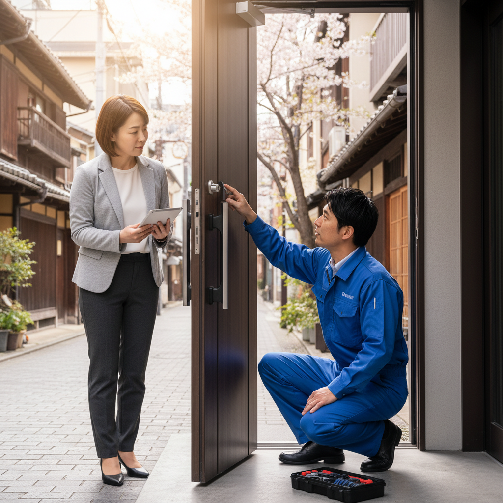 新宿区神楽坂でドアクローザー交換業者を選ぶ際の注意点と失敗回避
