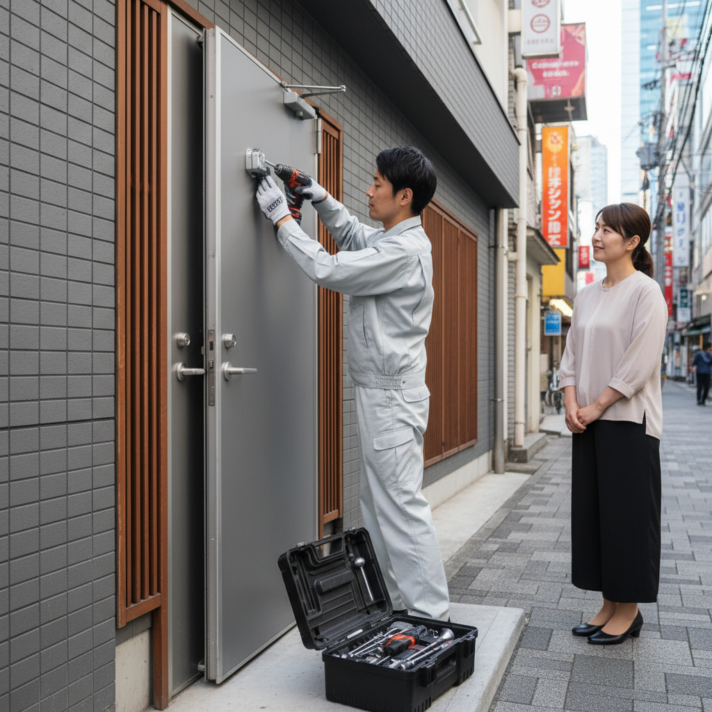 新宿区歌舞伎町でのドアクローザー交換:業者選びと失敗回避