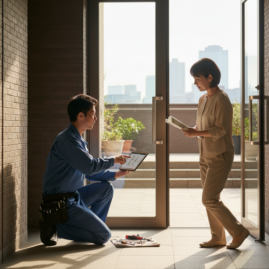 新宿区南元町でドアクローザー交換業者を選ぶポイントと失敗回避