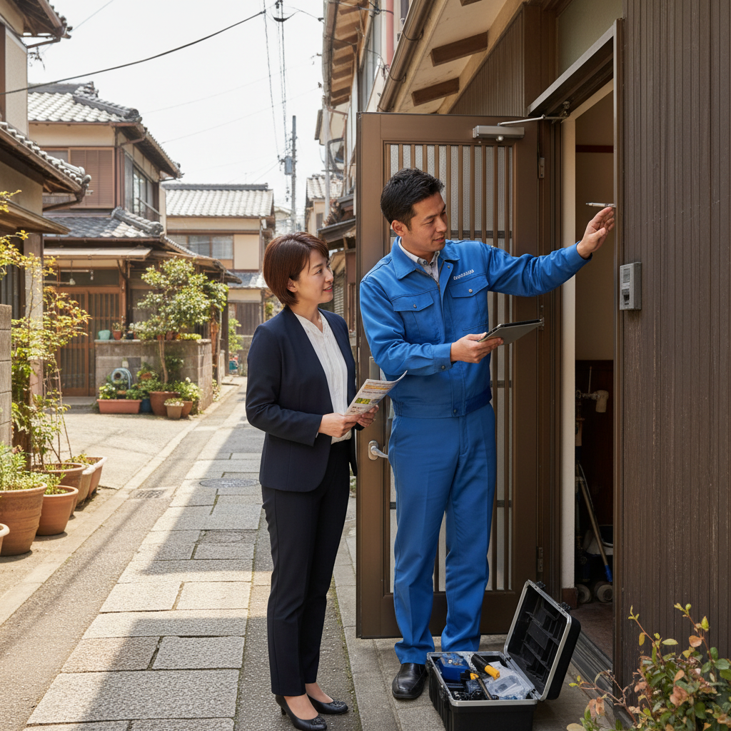 豊島区巣鴨で失敗しない!ドアクローザー交換業者の選び方
