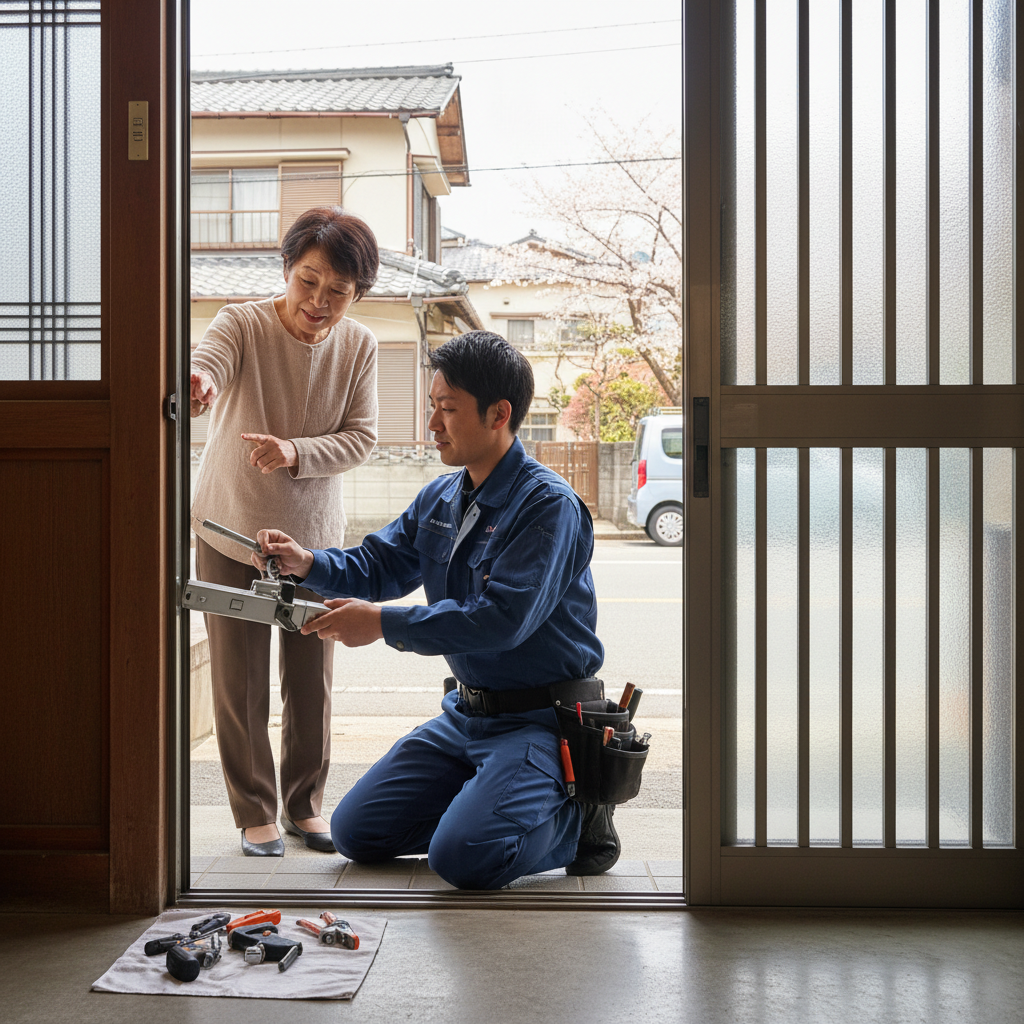 葛飾区堀切でドアクローザー修理・交換業者選びと失敗回避