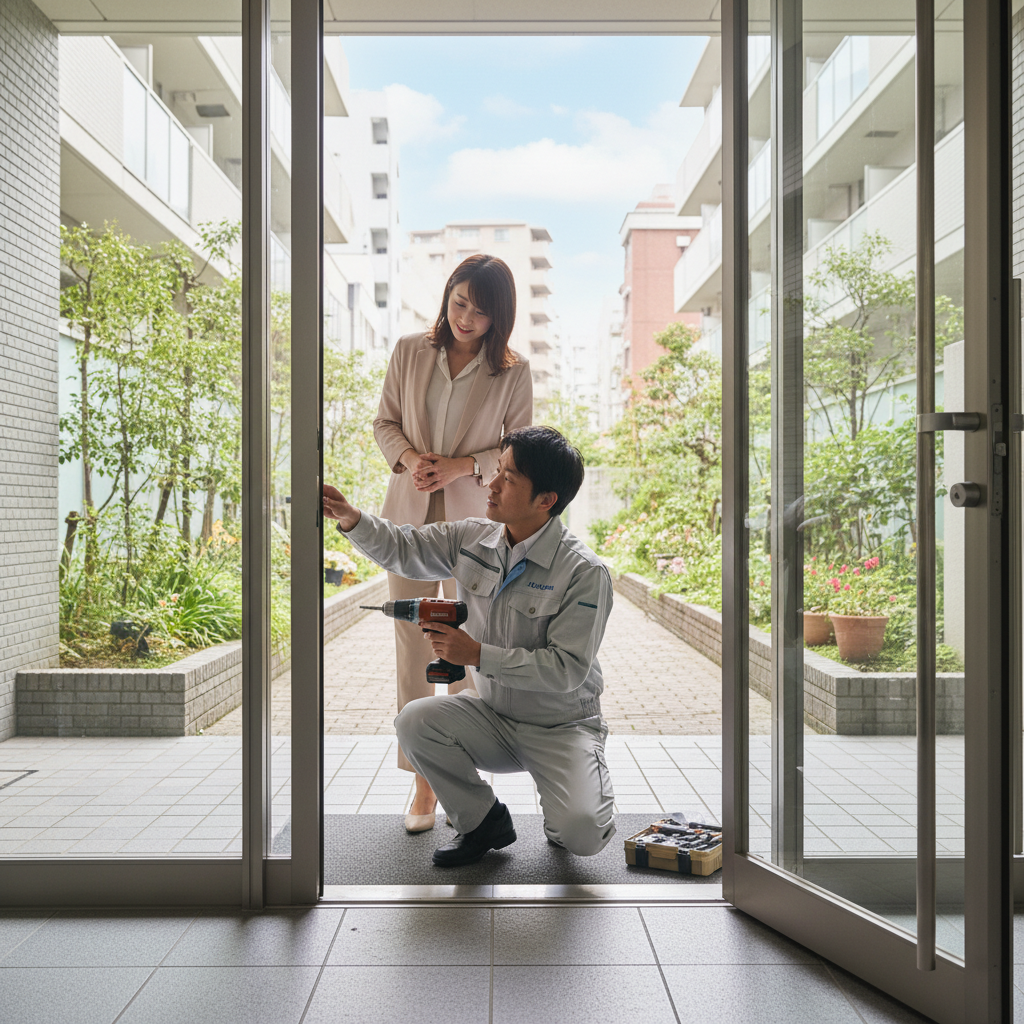 渋谷区恵比寿でドアクローザー修理・交換業者選び・失敗回避