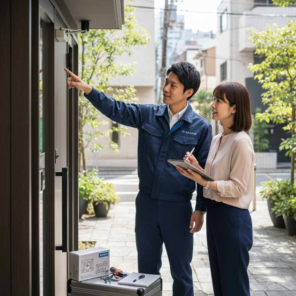 渋谷区神宮前でドアクローザー交換業者を選ぶポイントと失敗回避策