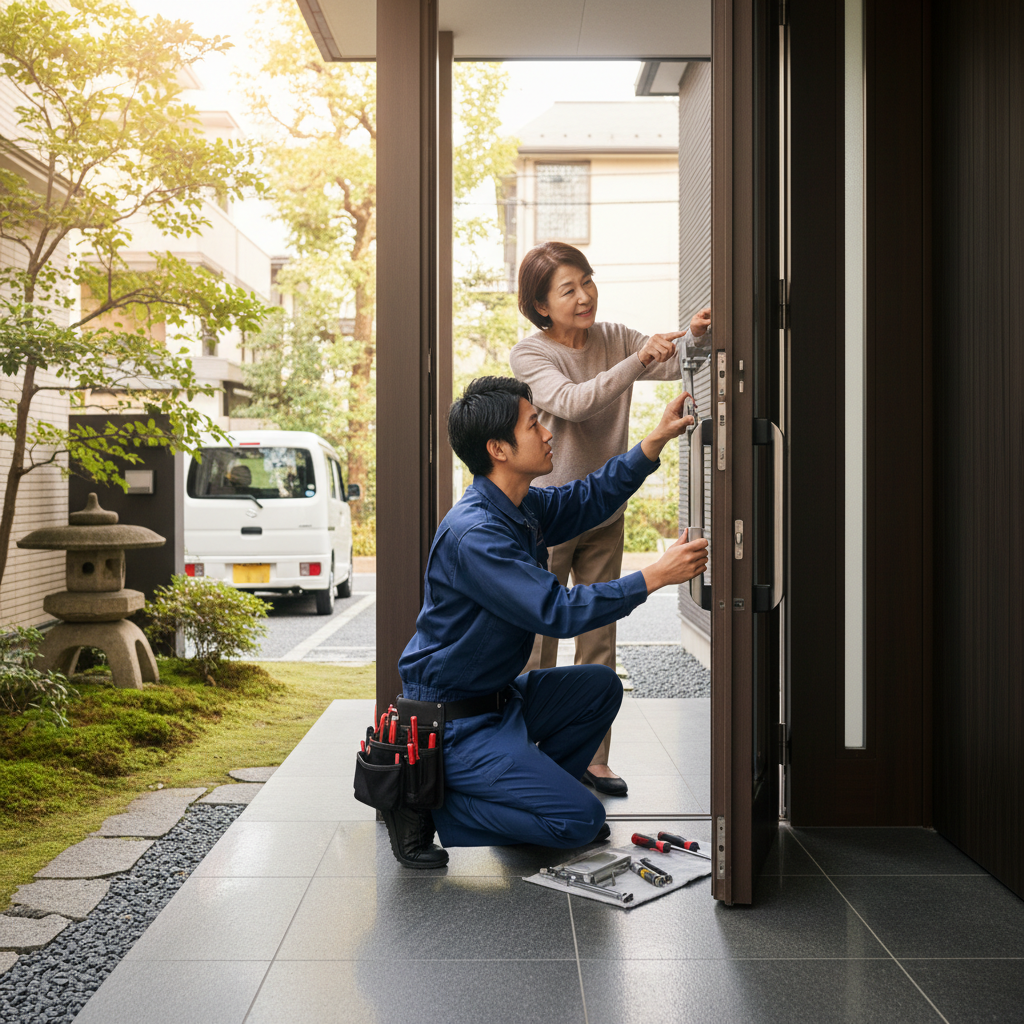 渋谷区猿楽町でドアクローザー交換業者選び・失敗回避