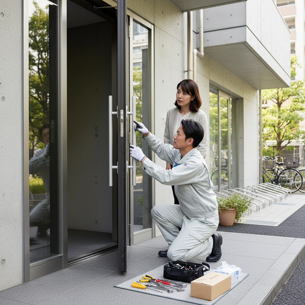 渋谷区代々木でドアクローザー交換業者を選ぶ際の注意点と失敗回避