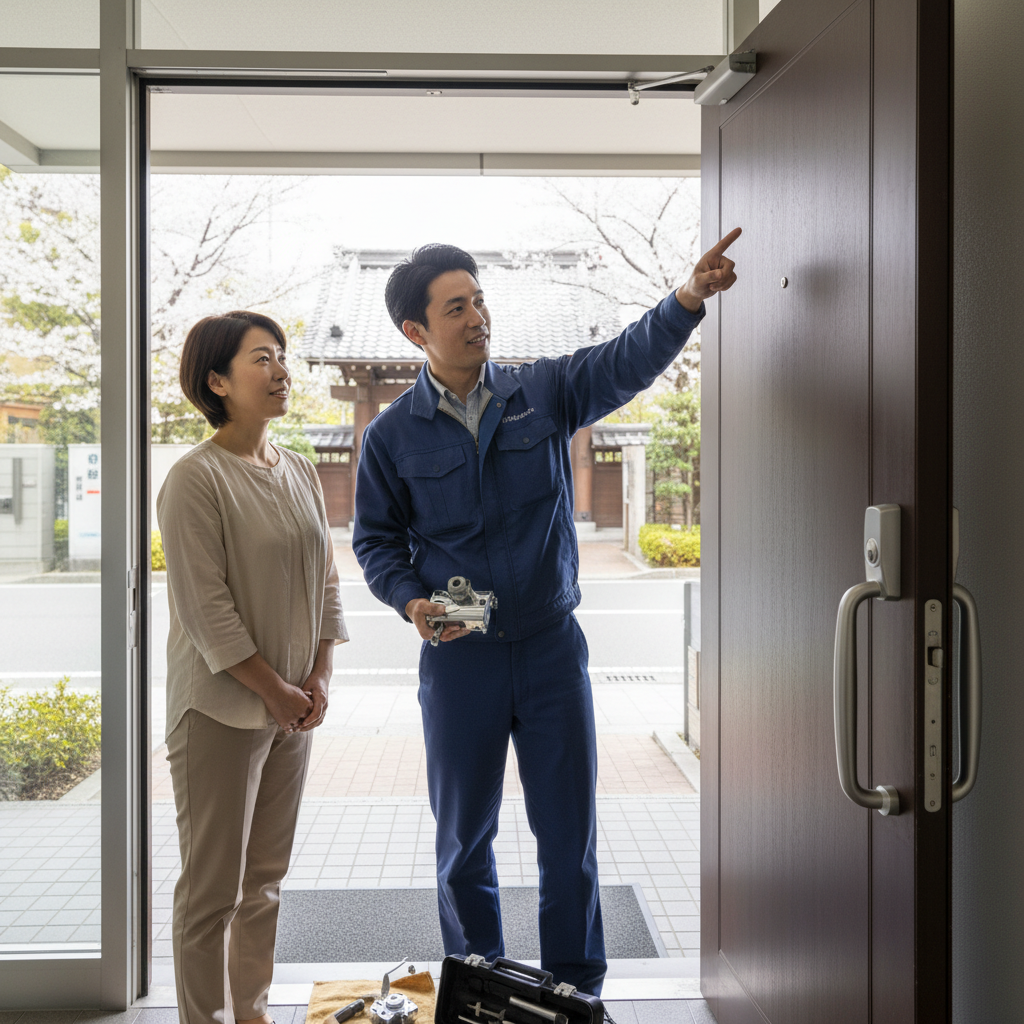 渋谷区大山町でドアクローザー交換業者選び・失敗回避