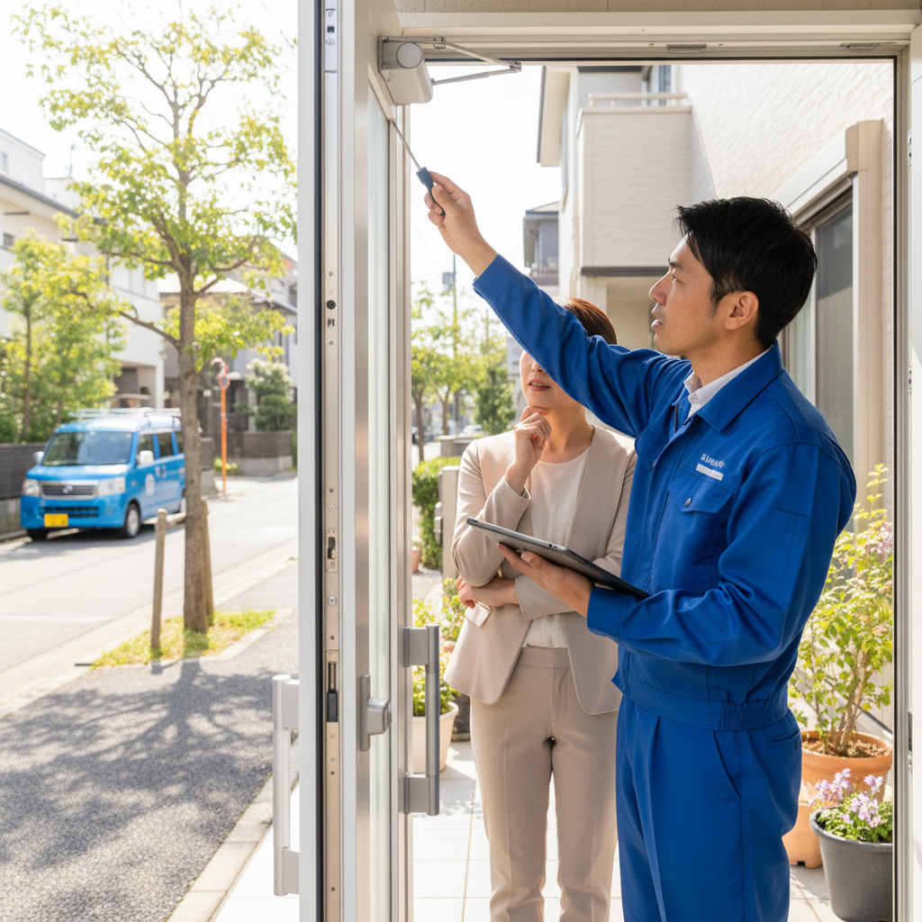 足立区伊興でドアクローザー交換業者を選ぶ!失敗しないためのポイント