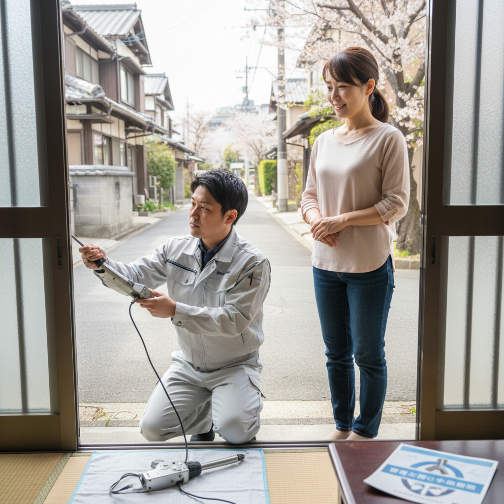 足立区佐野でのドアクローザー交換！業者選びと失敗回避