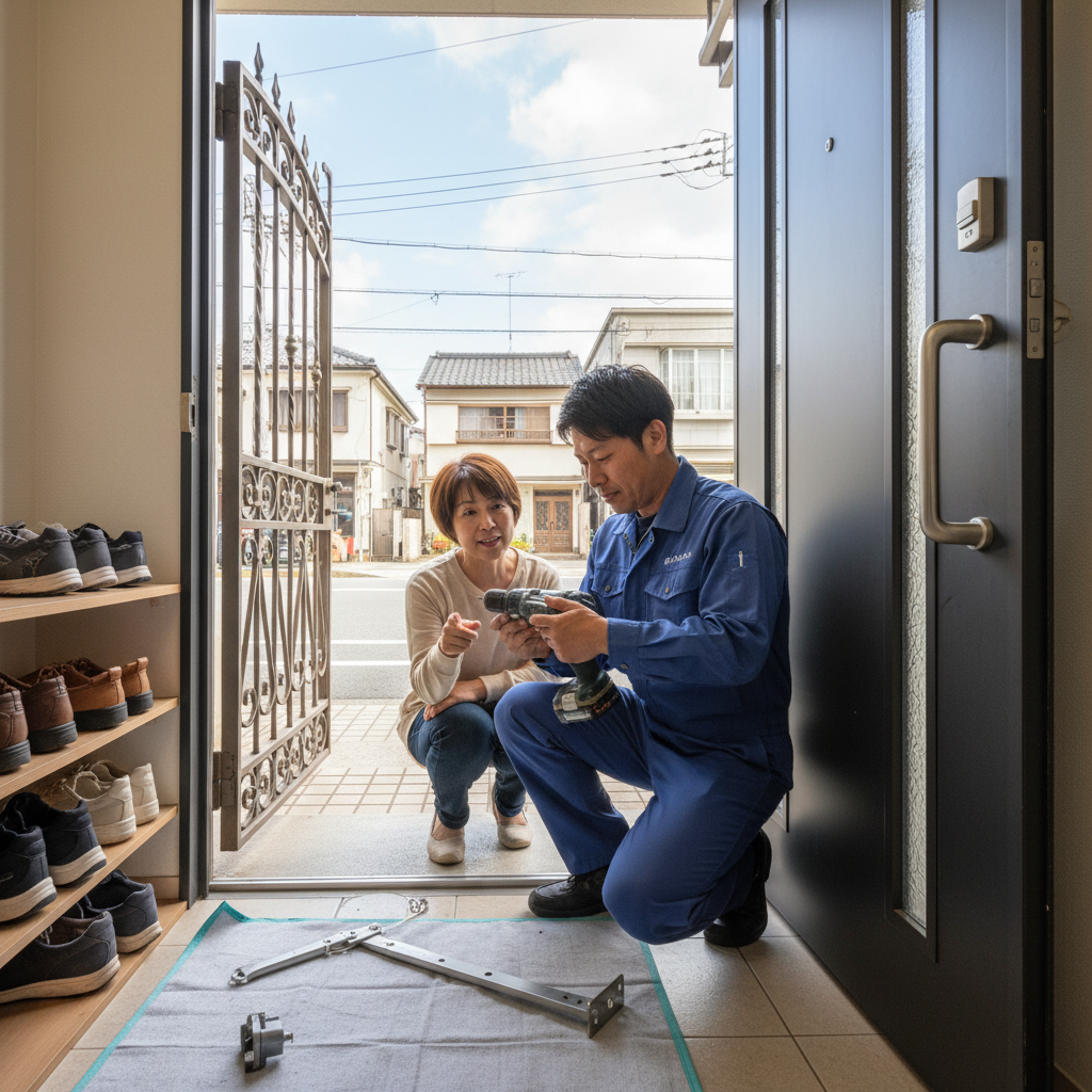 台東区入谷でドアクローザー交換業者選び・失敗回避