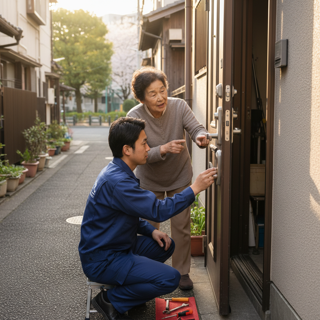 業者選びで失敗しない！台東区小島のドアクローザー交換