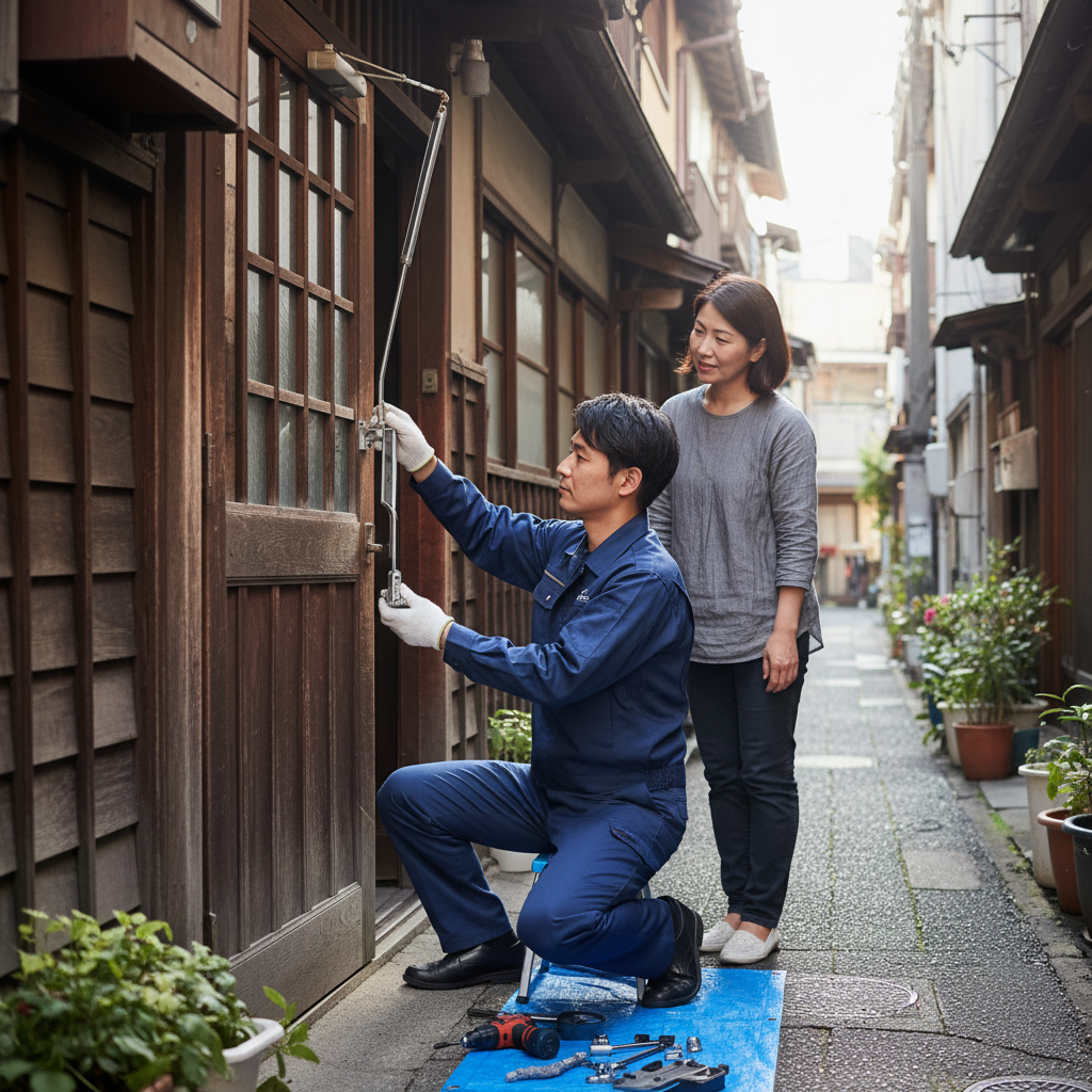 台東区橋場でのドアクローザー交換：業者選びと失敗回避