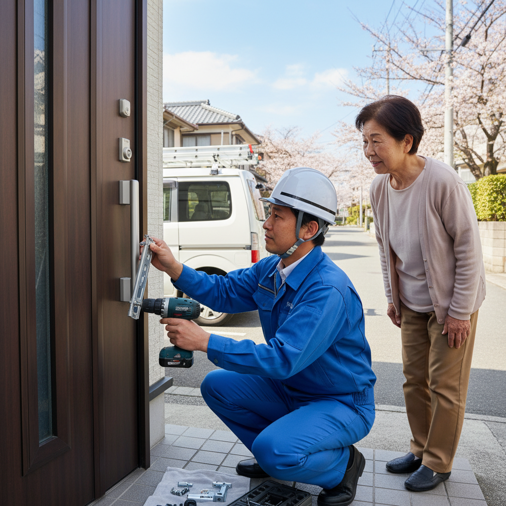 練馬区石神井台でのドアクローザー交換：業者選びと失敗回避
