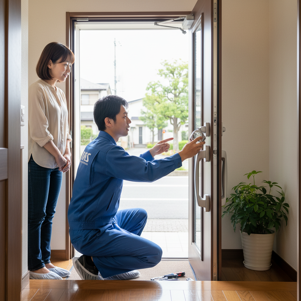練馬区関町南で失敗しない！ドアクローザー交換業者の選び方