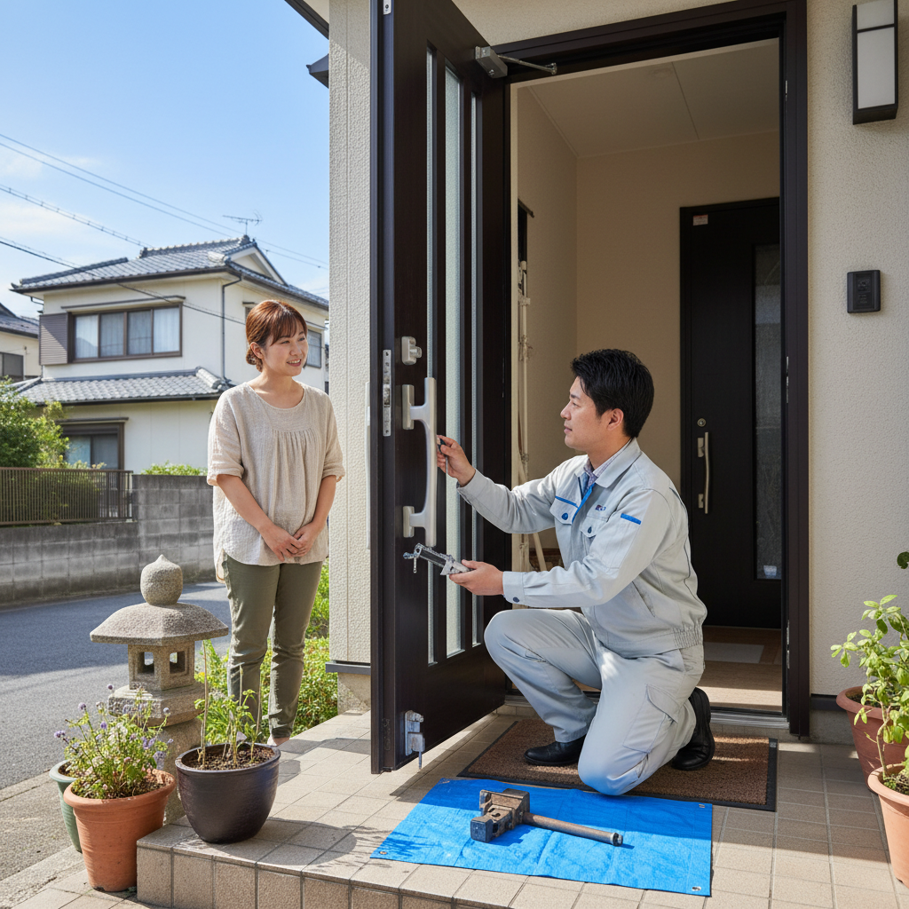 練馬区氷川台でのドアクローザー交換：業者選びと失敗回避