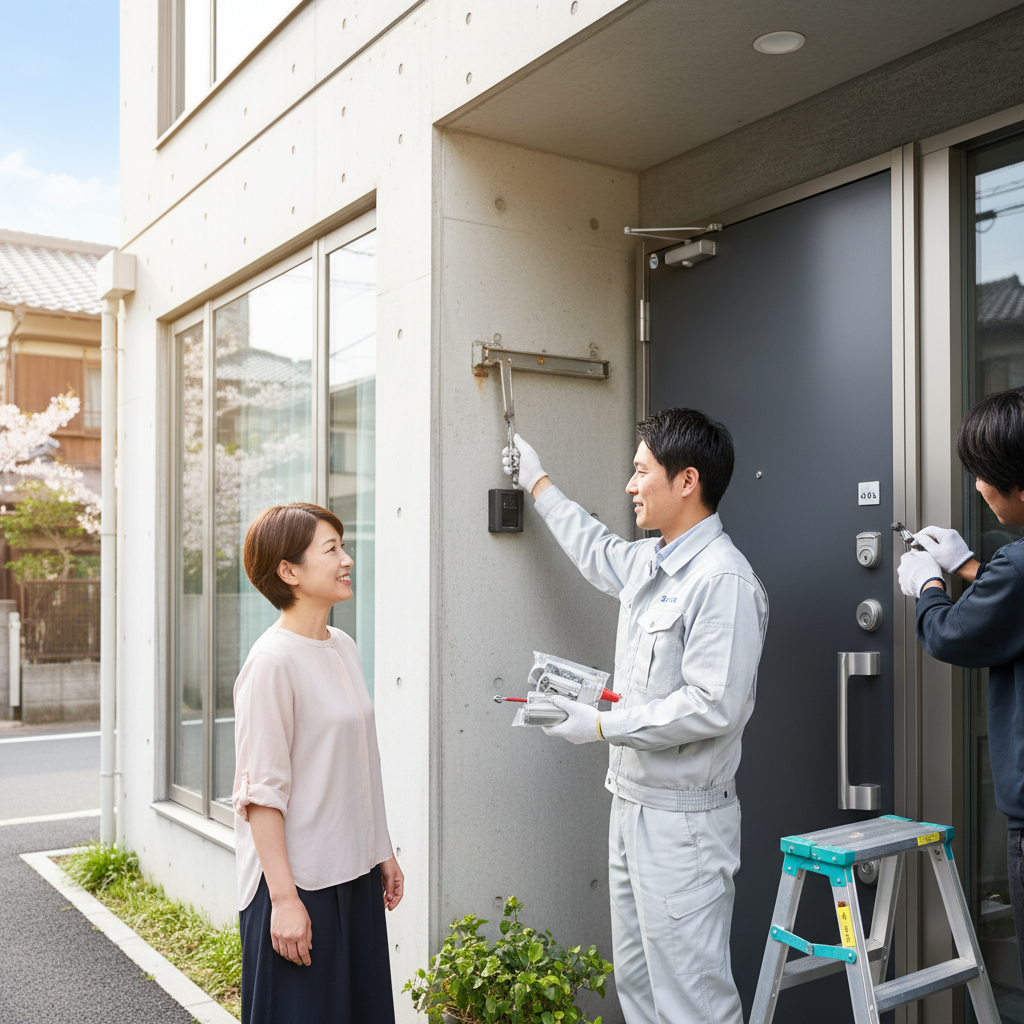 大田区久が原でドアクローザー交換!業者選びと失敗回避