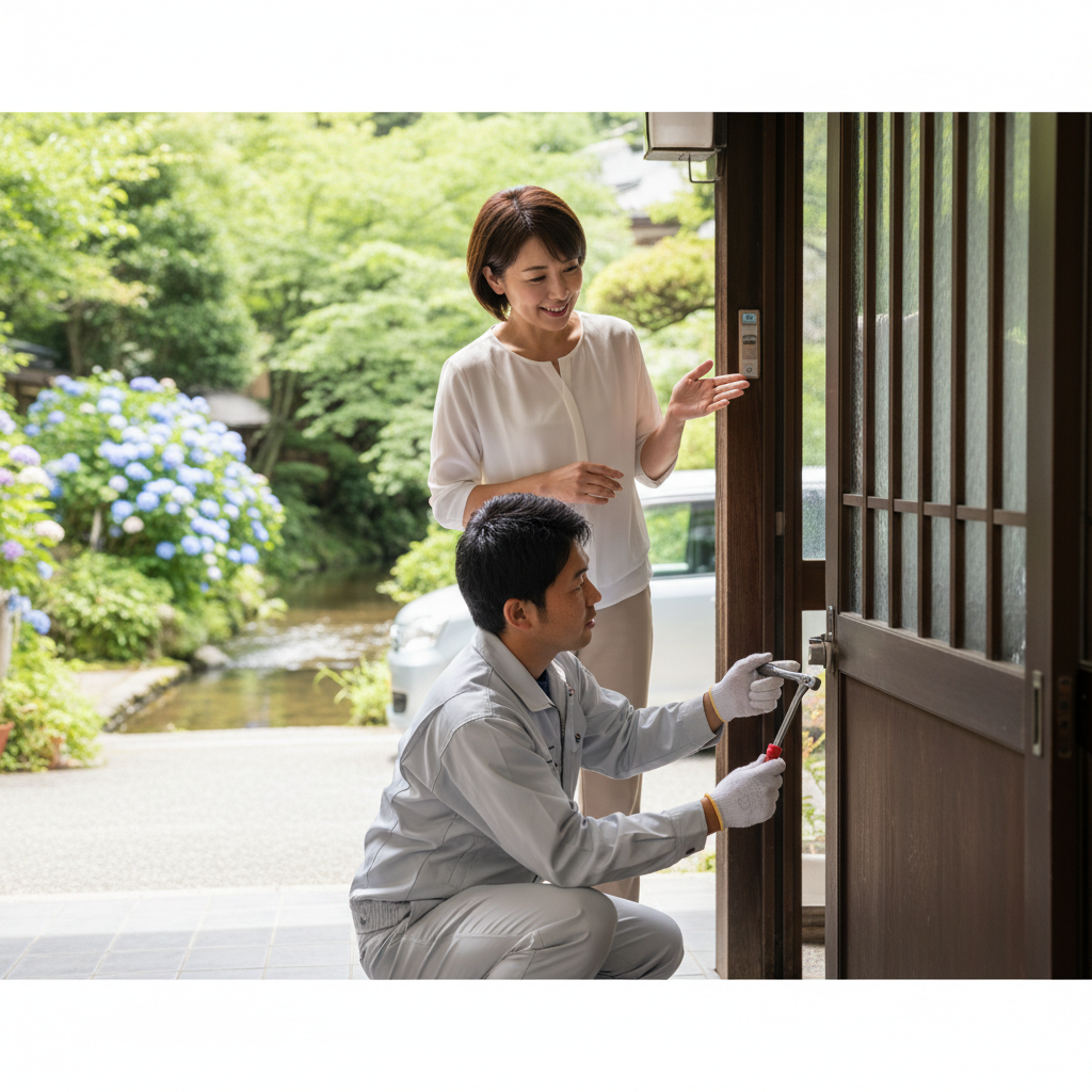 大田区多摩川でドアクローザー交換業者選び！後悔しないためのポイント