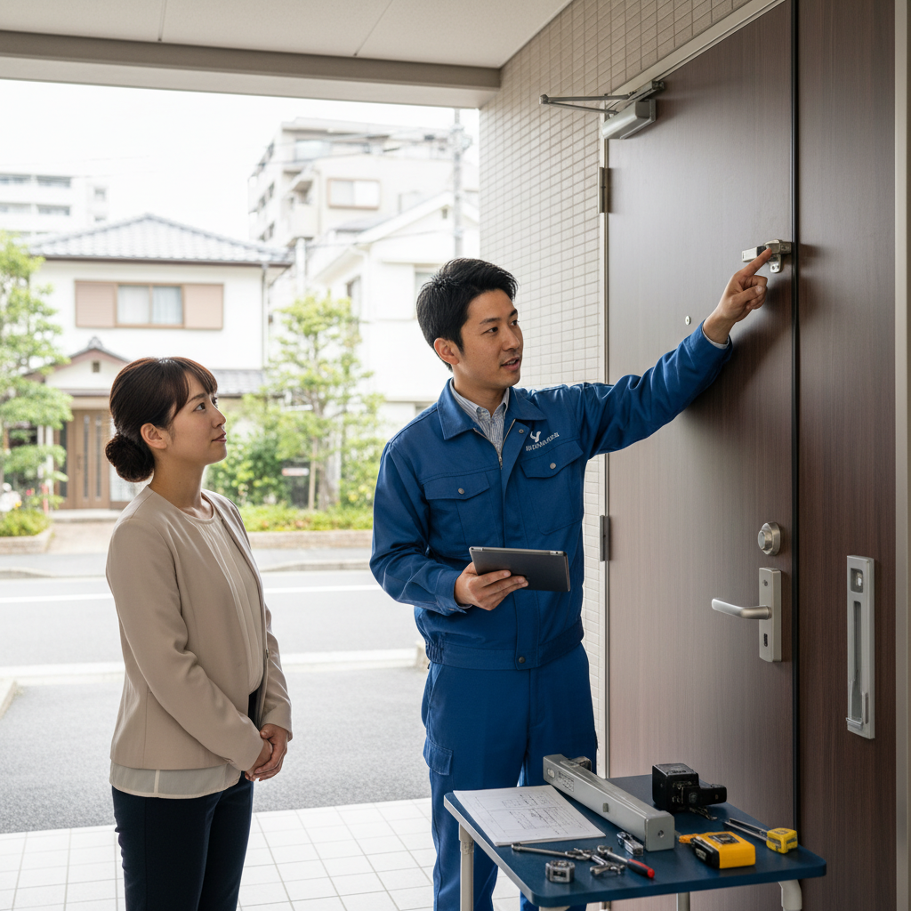 世田谷区船橋でドアクローザー交換業者を選ぶポイントと失敗しないための注意点