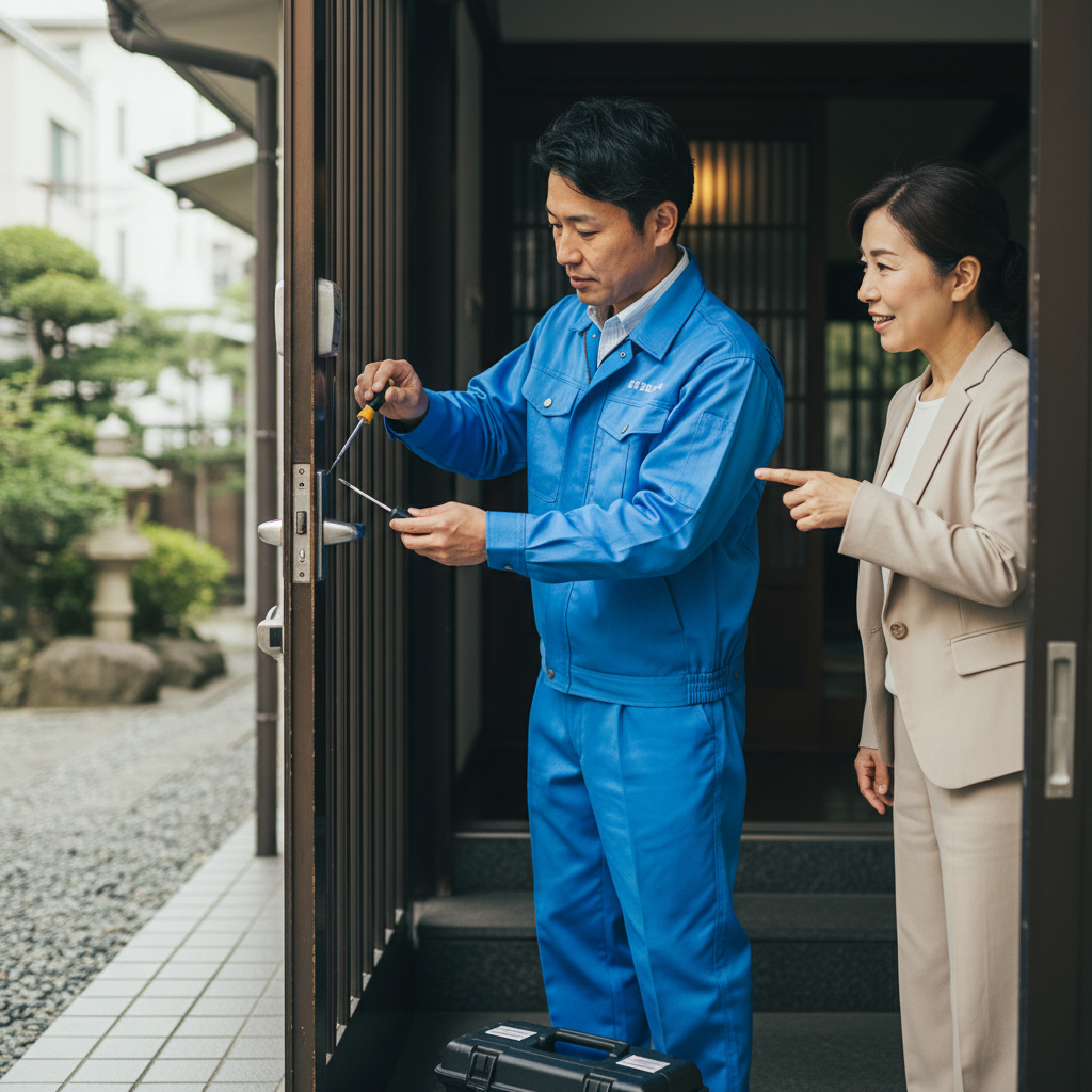 世田谷区豪徳寺のドアクローザー交換|業者選びと失敗回避