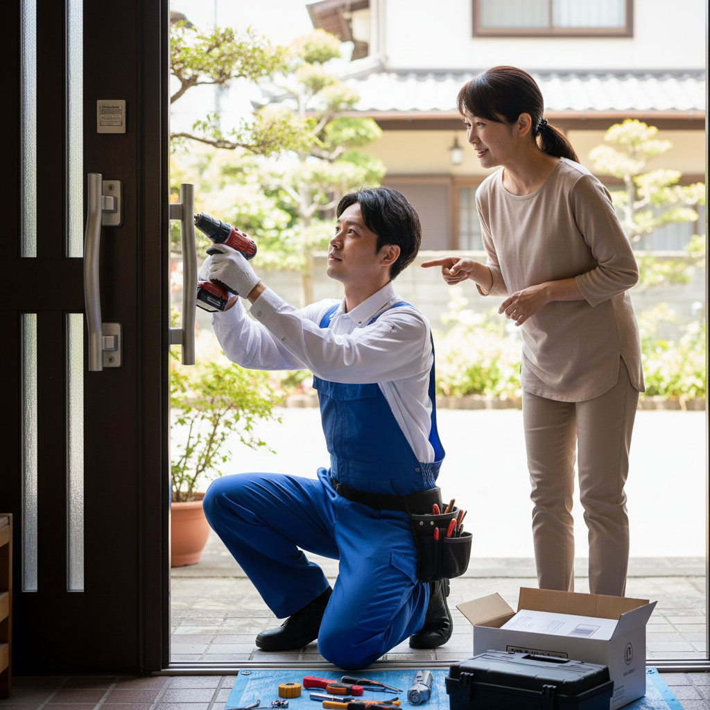 中野区沼袋でドアクローザー交換業者選び・失敗回避