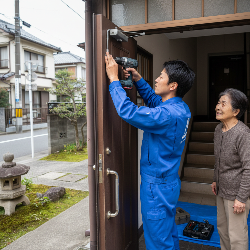 杉並区下井草でのドアクローザー交換：業者選びと失敗回避のポイント