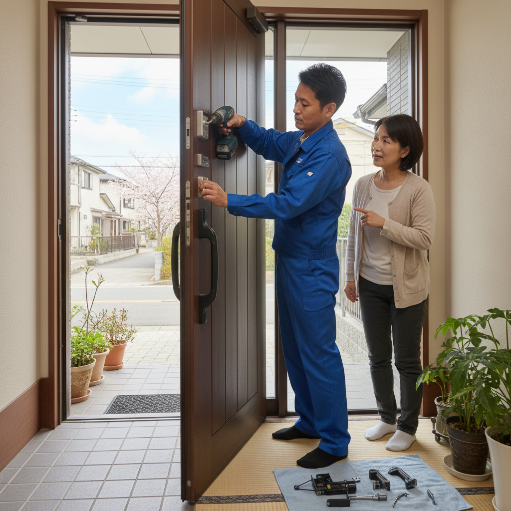 江戸川区西篠崎でのドアクローザー交換｜業者選びと失敗回避