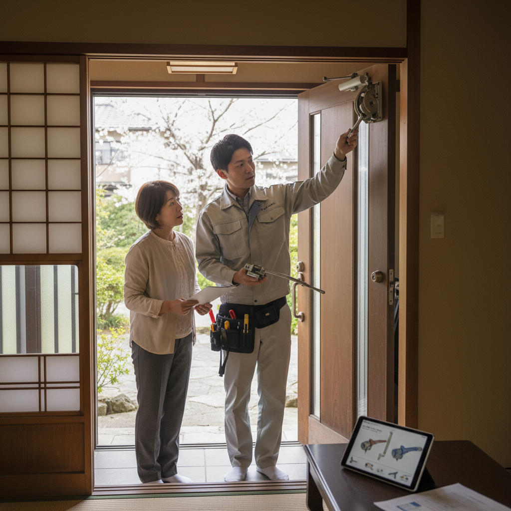 江戸川区松江でドアクローザー交換業者を選ぶポイントと失敗回避策