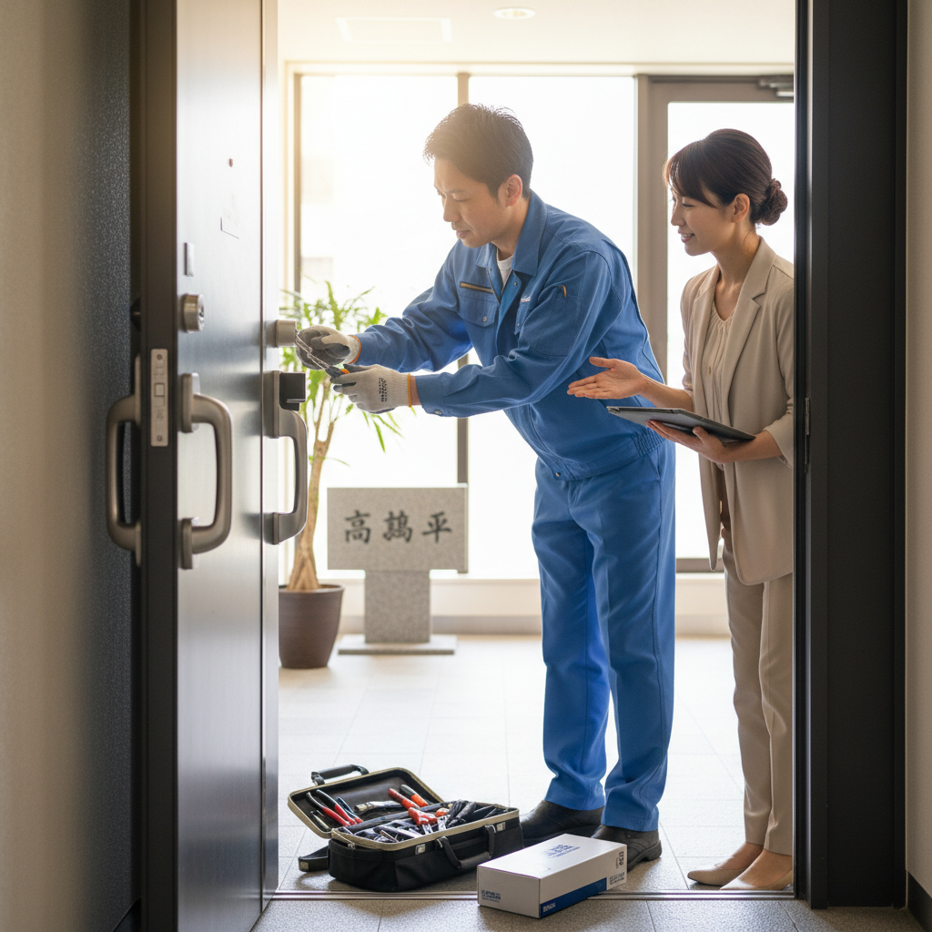 高島平でドアクローザー交換業者選び!失敗しないための注意点