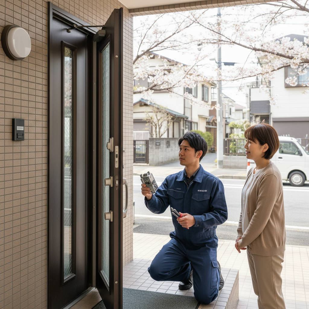 板橋区弥生町でのドアクローザー交換：業者選びと失敗回避