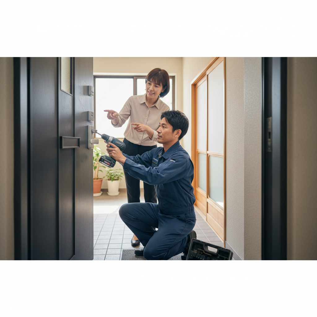 中央区入船でのドアクローザー交換:業者選びと失敗回避