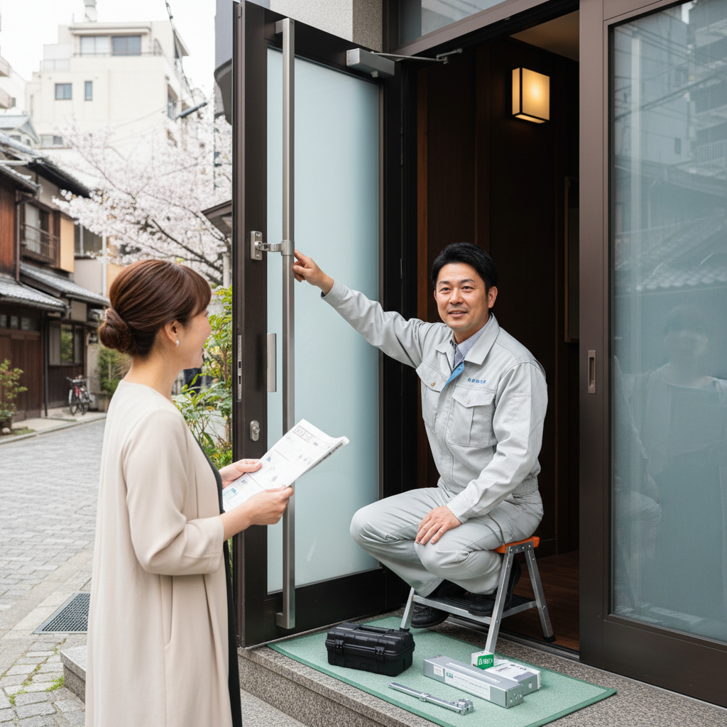 中央区人形町でドアクローザー交換業者選び!失敗しないためのポイント
