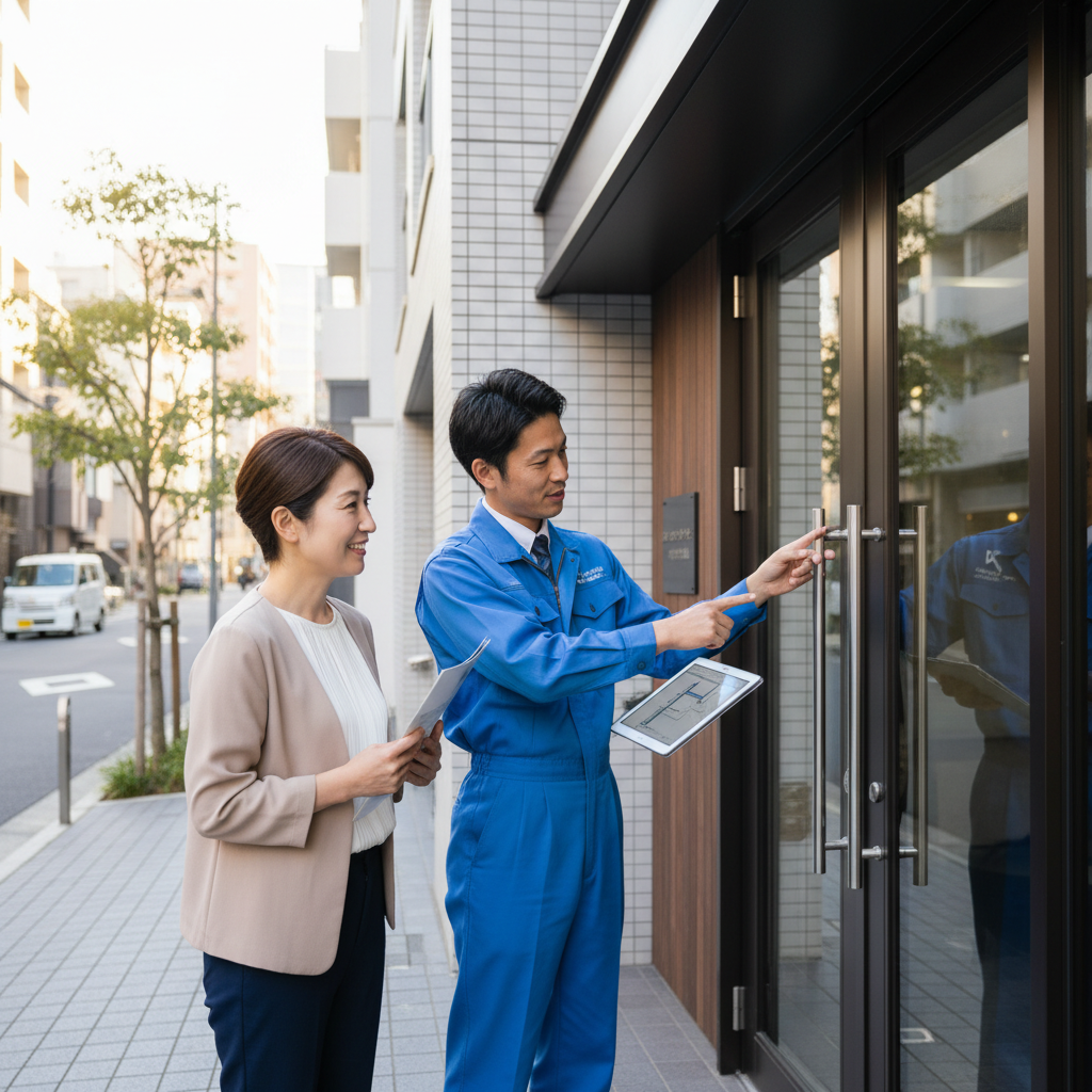 中央区富沢町で安心してドアクローザー交換業者を選ぶには？失敗しないためのポイント