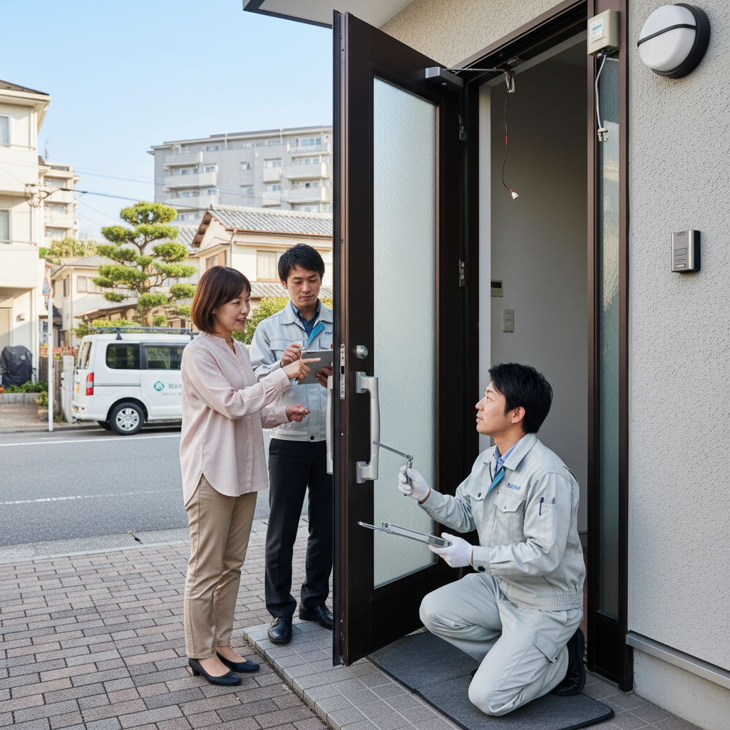 中央区 矢部新田でのドアクローザー交換：業者選びと失敗回避