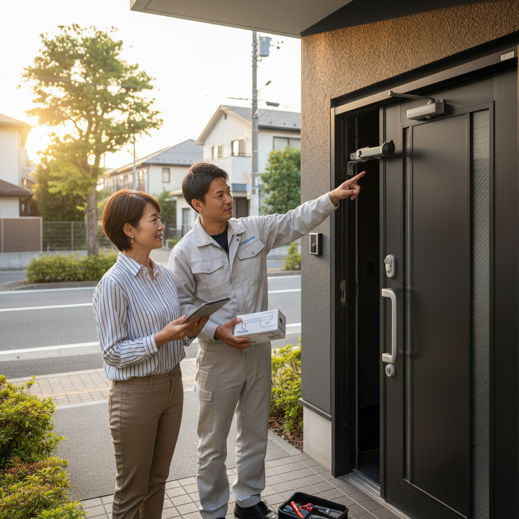 中央区横山台でドアクローザー交換業者を選ぶポイントと注意点