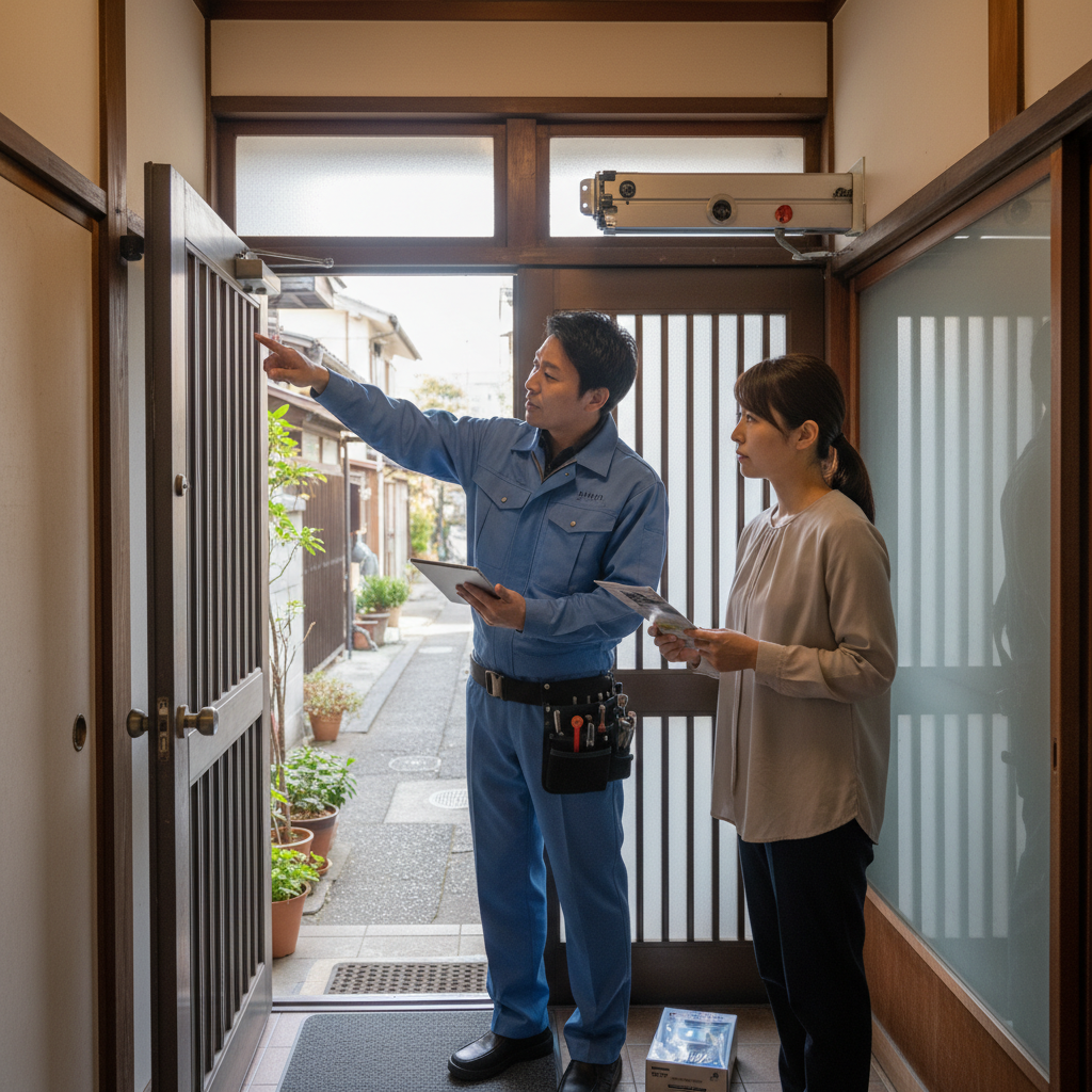文京区根津でドアクローザー交換業者を選ぶ!失敗しないためのポイント