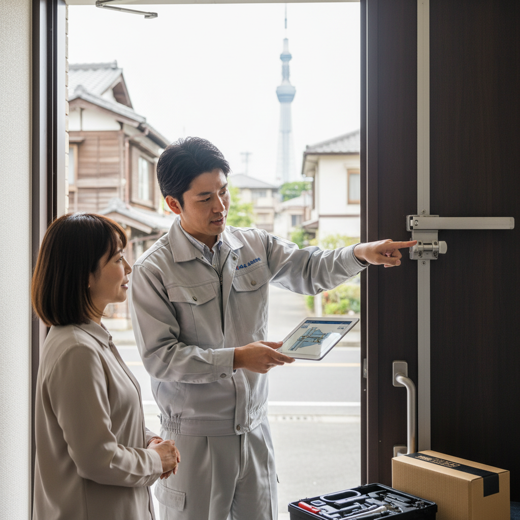 墨田区で信頼できるドアクローザー交換業者を選ぶには？失敗しないためのポイント